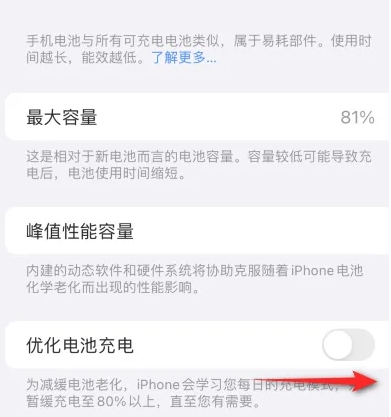 景德镇苹果15维修分享iPhone15充电到80%就充不进电了怎么办 