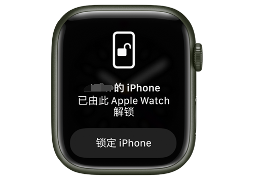 景德镇苹果手机维修分享用 AppleWatch 解锁配备面容 ID 的 iPhone方法 