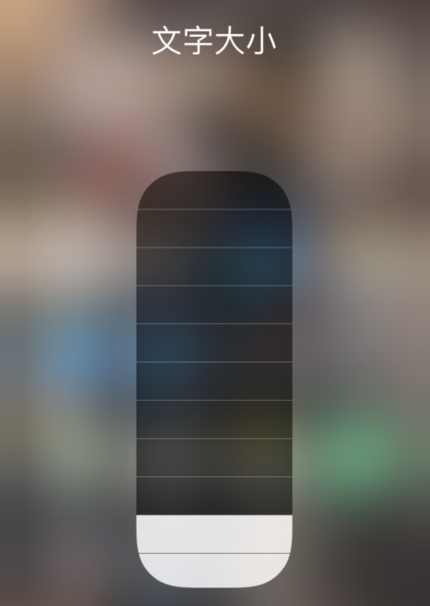 景德镇苹果手机维修分享小技巧：在 iPhone 控制中心快速调节字体大小 