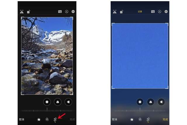 景德镇苹果手机维修分享iPhone手机如何使用裁剪功能隐藏照片 
