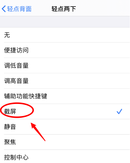 景德镇苹果手机维修分享iPhone12如何启用双击截屏 